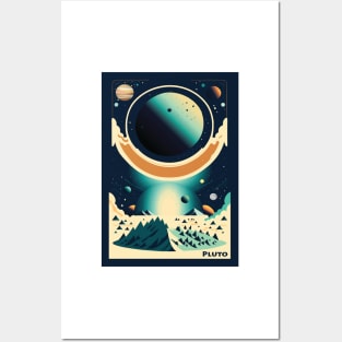 Pluto, Space poster Posters and Art